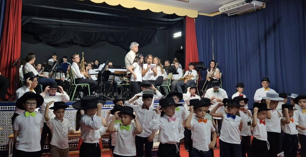 Actuación del aula de música