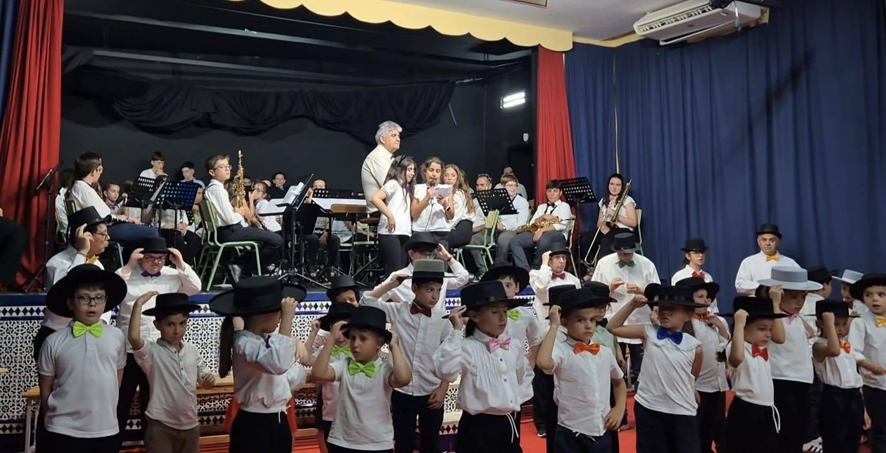 Actuación del aula de música