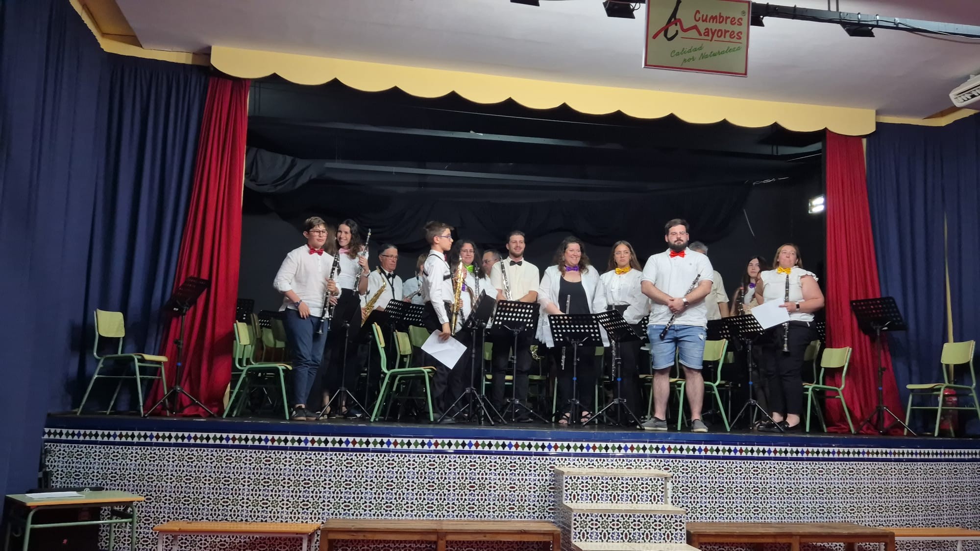 Alumnado del aula de música